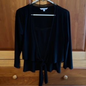 CAbi Black 2 Piece TopSet